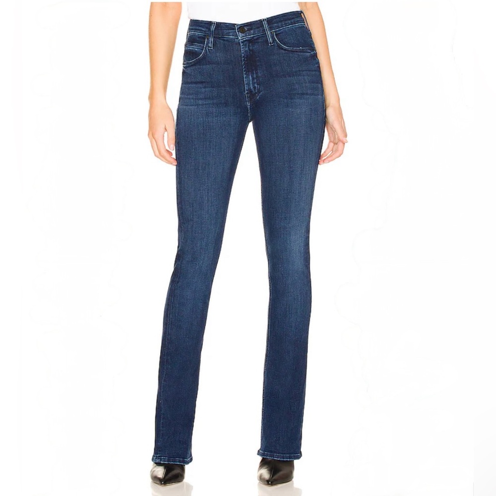 MOTHER Women's High Rise Jeans - Dark Blue